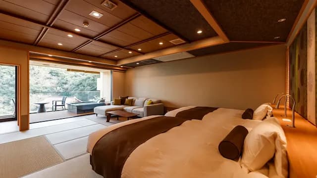 Japanese Jr. Suite with open-air bath