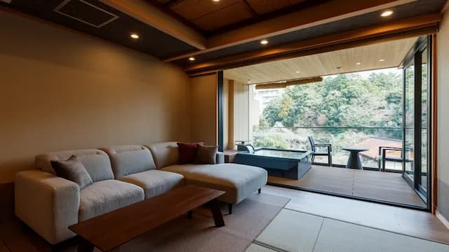 Japanese Jr. Suite with open-air bath