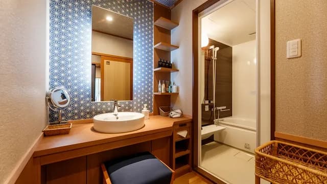 Japanese jr suite with cypress open-air bath