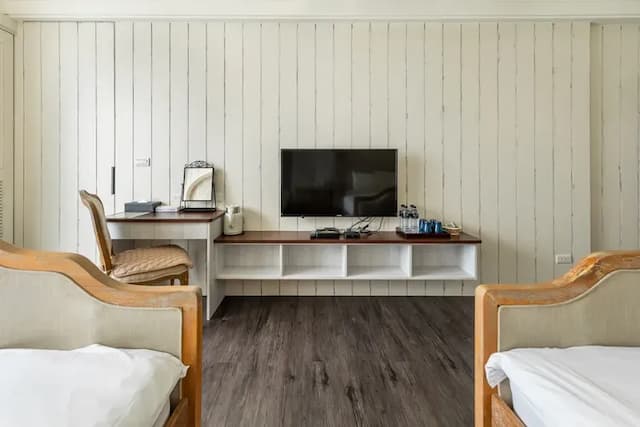 墾丁後灣 南法風情海景民宿|近海洋生物博物館-海景四人房-7