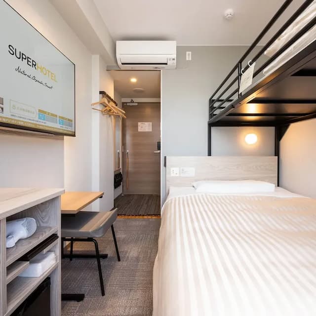 丸龜站前 超級飯店 天然溫泉「京極之湯」|丸龜站徒步5分/丸龜城徒步10分-超級房【不挑房】-1