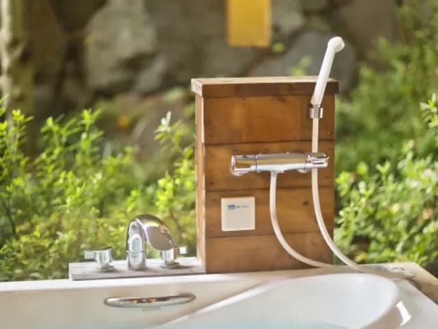 夕凪之湯 花樹海飯店|昭和町站開車5分/高松城址開車15分/高松站免費接送-設計師和洋室房【不挑房】-4