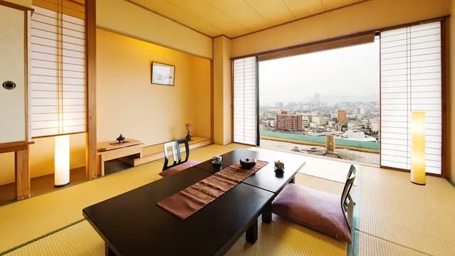 "Standard Japanese-style room & minus; City view & minus;" Japanese-style room 12 tatami mats + next room