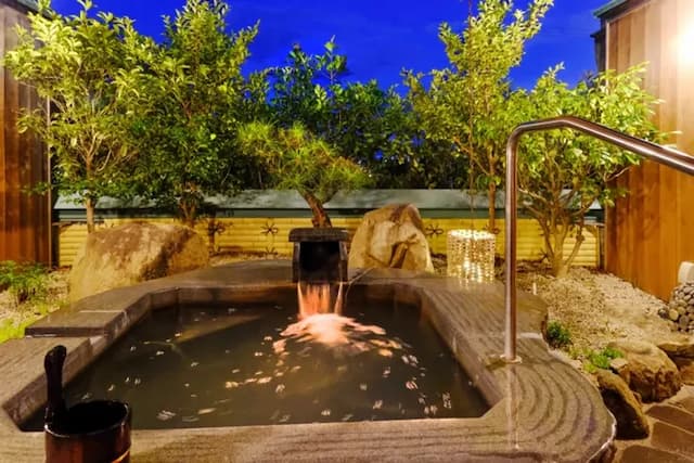 夕凪之湯 花樹海飯店|昭和町站開車5分/高松城址開車15分/高松站免費接送-日式房|附露天浴池【不挑房】-6