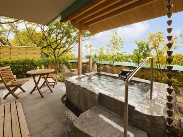 夕凪之湯 花樹海飯店|昭和町站開車5分/高松城址開車15分/高松站免費接送-日式房|附露天浴池【不挑房】-4