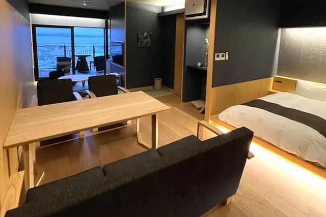 夕凪之湯 花樹海飯店|昭和町站開車5分/高松城址開車15分/高松站免費接送-島嶼套房A|最高層/附展望浴池【不挑房】-1