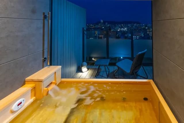 夕凪之湯 花樹海飯店|昭和町站開車5分/高松城址開車15分/高松站免費接送-尊貴和洋室小套房|附露天浴池【不挑房】-3