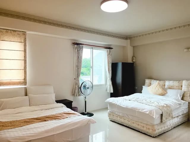 통이더지아 (Tong E De Jia)-Cozy Quadruple Room with breakfast-4