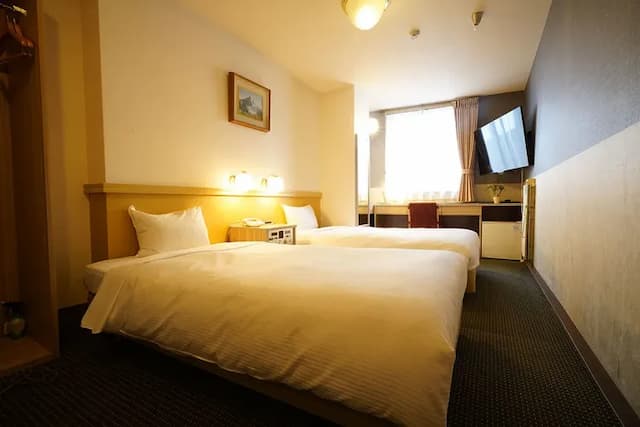 Hotel Riverge Akebono-Main Building Budget Twin Room Smoking-1