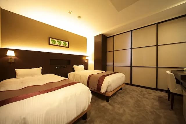 Hotel Riverge Akebono-Main Building Budget Twin Room Non-Smoking-2
