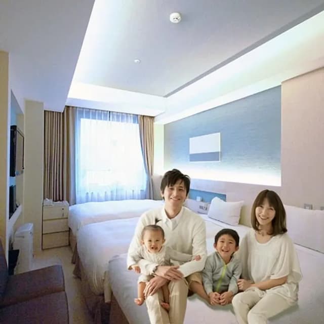 Hotel Riverge Akebono-East Wing Triple Room Standard Parent Child Room-6