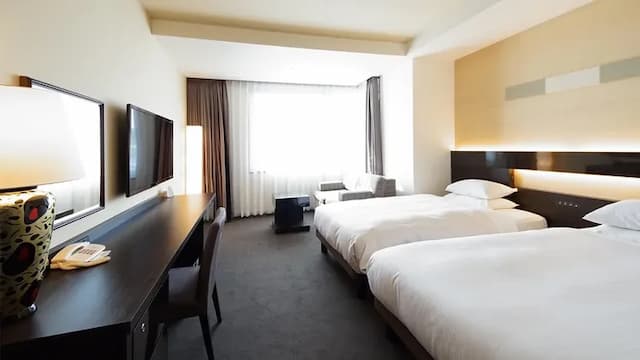 Hotel Riverge Akebono-East Wing Riverge Corner Twin Room Non-Smoking-6