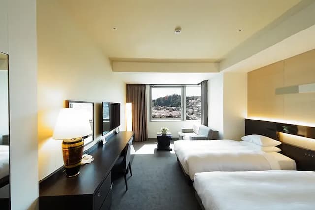 Hotel Riverge Akebono-East Wing Riverge Corner Twin Room Non-Smoking-1