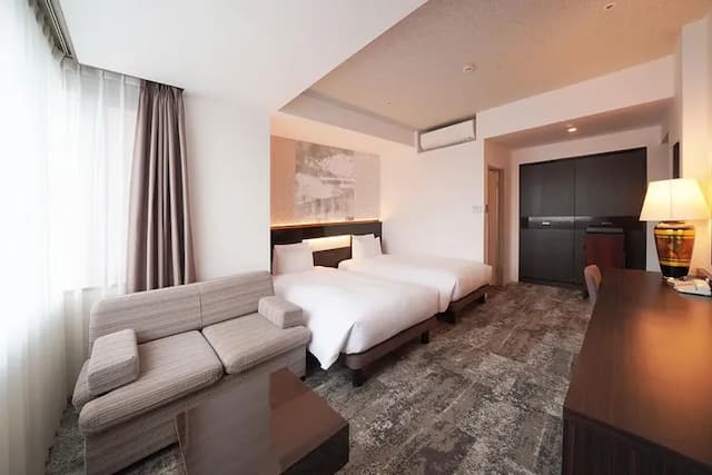 Hotel Riverge Akebono-East Wing Sakura Floor Riverge Twin Non-Smoking-2