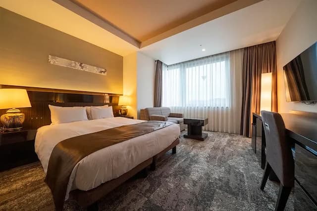 Hotel Riverge Akebono-East Wing Sakura Floor Riverge Double Non-Smoking-4