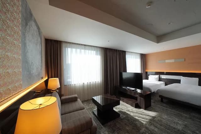 Hotel Riverge Akebono-East Wing Sakura Floor Superior Twin Non-Smoking-3