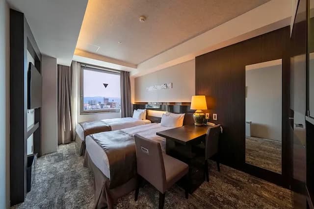 Hotel Riverge Akebono-East Wing Sakura Floor Standard Twin Non-Smoking-1