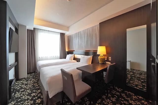 Hotel Riverge Akebono-East Wing Sakura Floor Standard Twin Non-Smoking-3