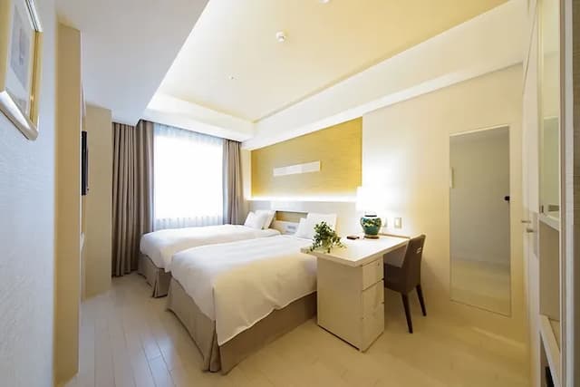 Hotel Riverge Akebono-East Wing Standard Twin Room Non-Smoking-3