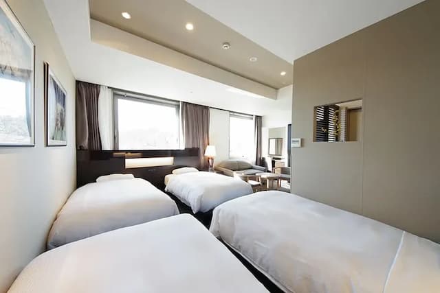 Hotel Riverge Akebono-East Wing Superior Quad Room-3