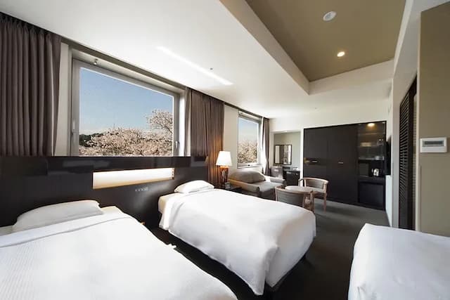 Hotel Riverge Akebono-East Wing Superior Quad Room-1