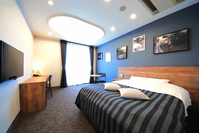 福井cooju飯店|恐龍主題家庭房/福井恐龍博物館開車35分/丸岡城開車10分-雙人房【不挑房】-1