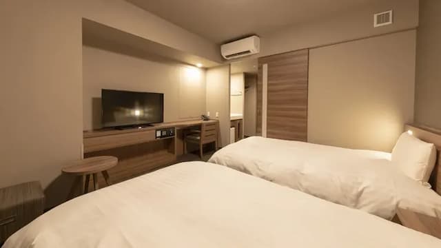 福井Dormy Inn PREMIUM|大浴場/福井站徒步7分/福井縣立美術館搭電車15分-雙床房【不挑房】-1