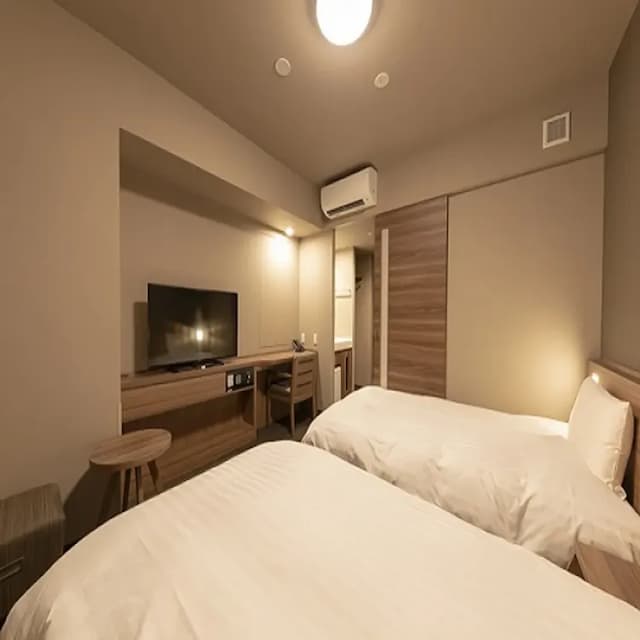 福井Dormy Inn PREMIUM|大浴場/福井站徒步7分/福井縣立美術館搭電車15分-雙床房【不挑房】-7