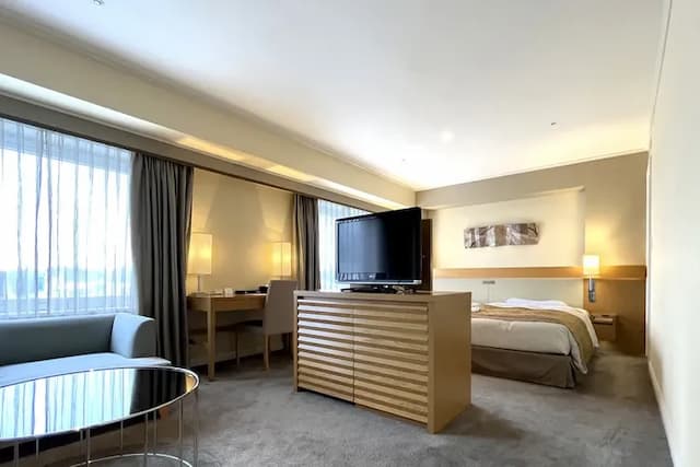 福井藤田飯店|福井車站徒步10分/福井城址徒步10分/恐龍博物館開車50分-豪華雙床房【不挑房】-7