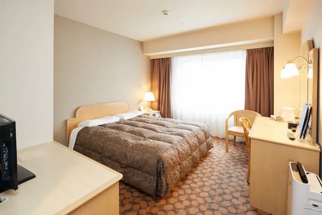 福井藤田飯店|福井車站徒步10分/福井城址徒步10分/恐龍博物館開車50分-標準雙人房【不挑房】-1