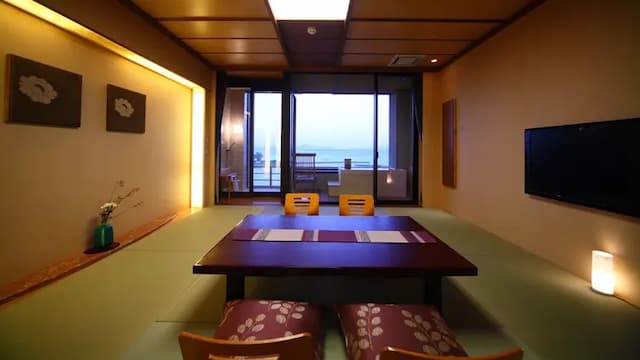 Guest room with open-air bath "Fuga" Japanese-style room type