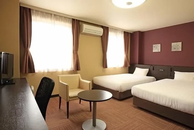 Smile Hotel Otsu Seta-Deluxe Twin Room Smoking-1