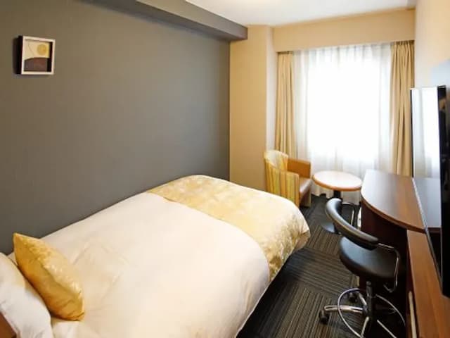 Hotel Sunroute Hikone-Semi-Double Room Smoking-1