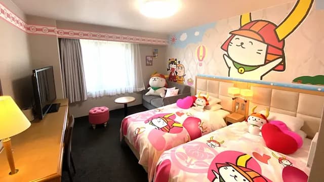 Hotel Sunroute Hikone-Hikonyan Room Non-Smoking-1