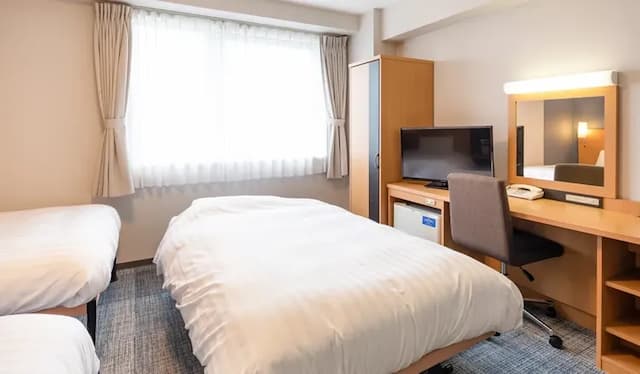 Comfort Hotel Hikone-Standard Twin Room 2 with Breakfast Non-Smoking-2