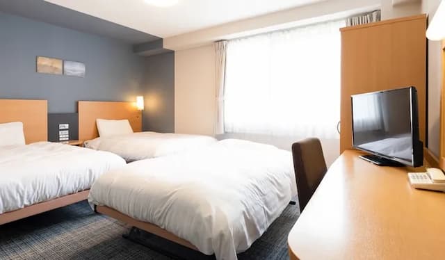 Comfort Hotel Hikone-Standard Twin Room 2 with Breakfast Non-Smoking-1
