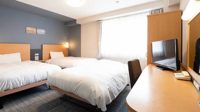 Comfort Hotel Hikone-Standard Twin Room 2 with Breakfast Non-Smoking-7