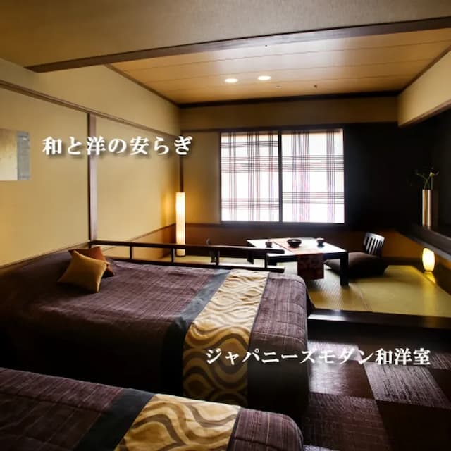 雄琴溫泉 湯元館溫泉飯店|雄琴溫泉站接駁服務/大浴場/雄琴溫泉觀光公園徒步2分-雙床和洋室【不挑房】-7