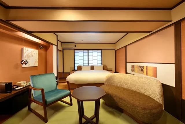 雄琴溫泉 湯元館溫泉飯店|雄琴溫泉站接駁服務/大浴場/雄琴溫泉觀光公園徒步2分-日式雙人房【不挑房】-7
