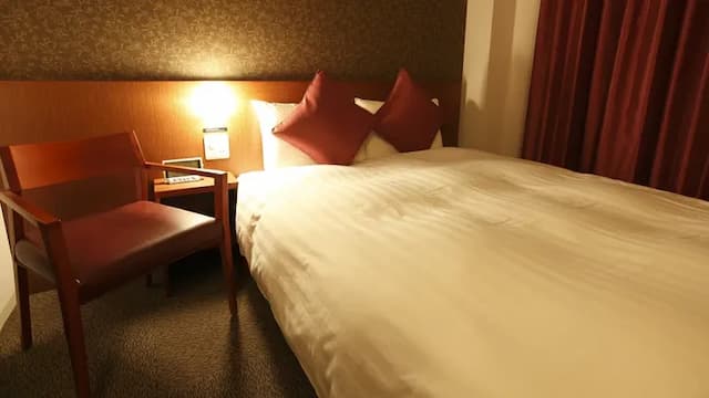 ■Double room 14.8 square meters (bed width 139cm×205cm)