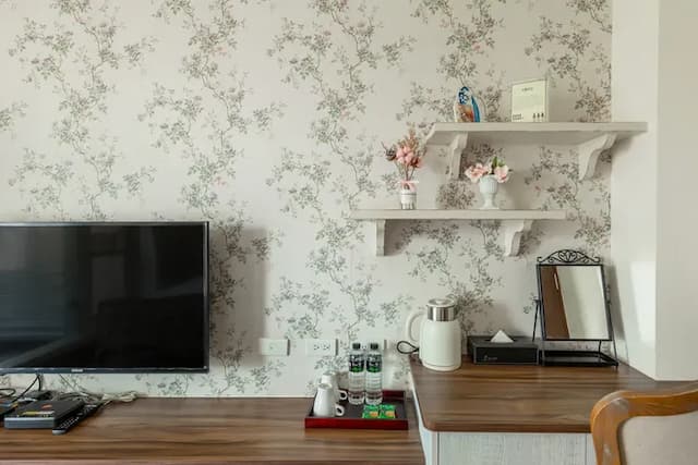 墾丁後灣 南法風情海景民宿|近海洋生物博物館-山景雙人房-8