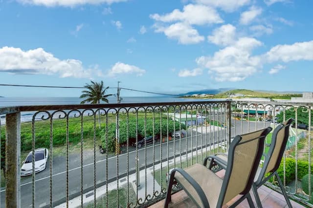 墾丁後灣 南法風情海景民宿|近海洋生物博物館-海景豪華雙人房-附陽台-14