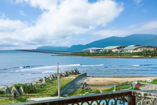 墾丁後灣 南法風情海景民宿|近海洋生物博物館-海景豪華雙人房-附陽台-3