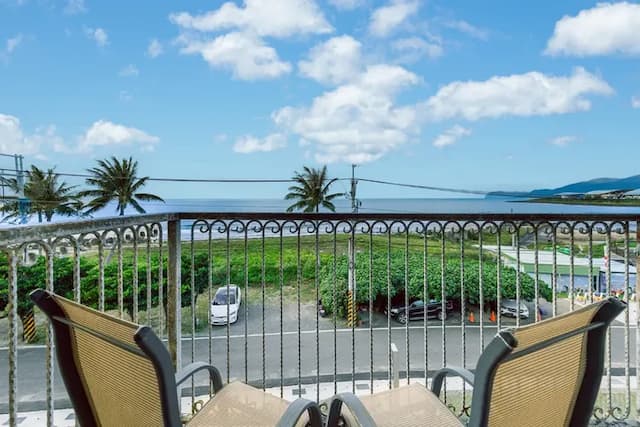 墾丁後灣 南法風情海景民宿|近海洋生物博物館-海景豪華雙人房-附陽台-13