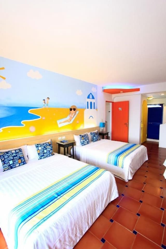 Hai Tan Lian Ching-Quadruple room with sea view-2