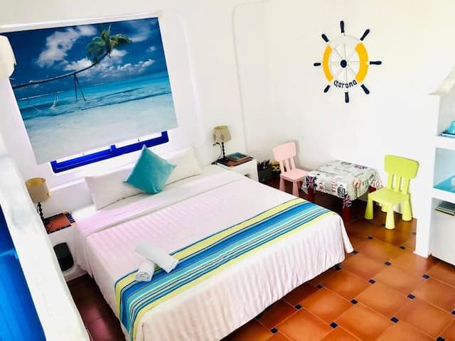 Hai Tan Lian Ching-Ocean view room l Sea view double room-1