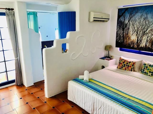 Hai Tan Lian Ching-Ocean view room l Sea view double room-3