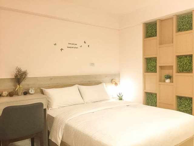 Wei Yu Building 1|Close to Shennong Street-Flower Double Room (Large Number)-1