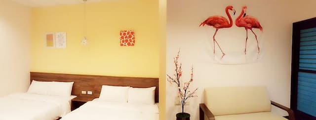 Wei Yu Building 1|Close to Shennong Street-和室四人房-1