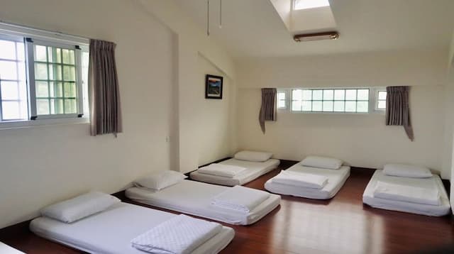 屏東幸福莊園民宿 | 免費停車、美味早餐-八人雙衛通舖套房-2